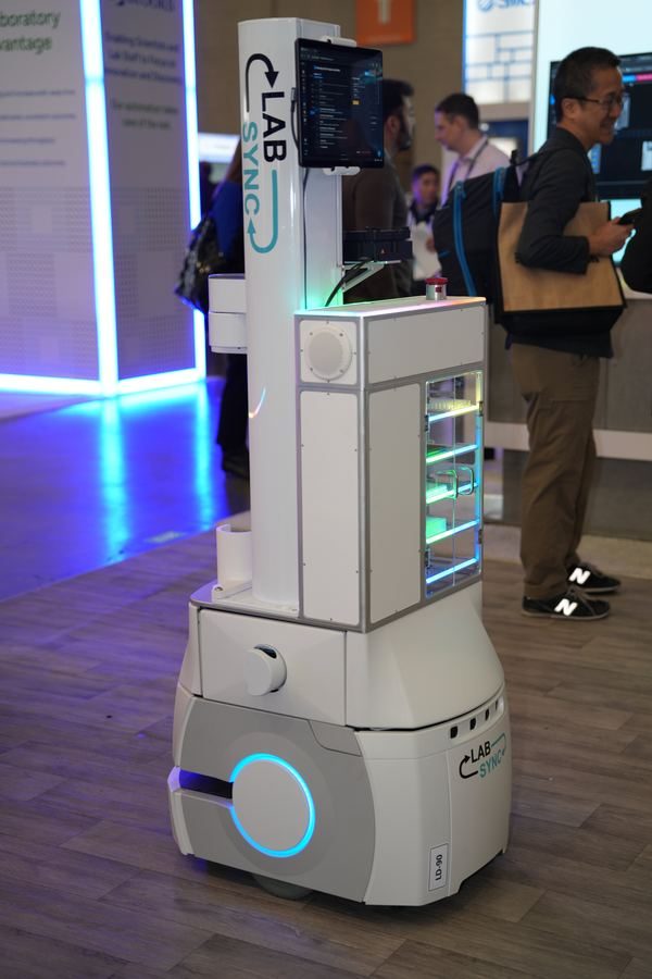 Robot at exhibition