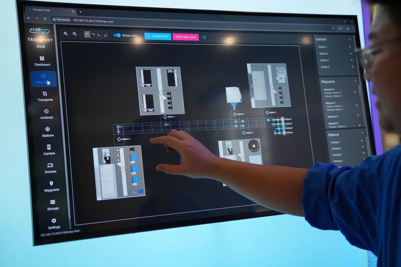 Software touchscreen